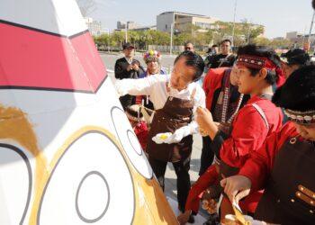 翁章梁視察台灣燈會三大燈區  太子大道展現嘉義多元文化力