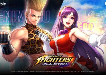 《THE KING OF FIGHTERS ALLSTAR》 「2003麻宮雅典娜」與「XI二階堂紅丸」釋放魔力！