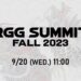 人中之龍工作室　將於9月20日上午11點直播 「RGG SUMMIT FALL 2023」！