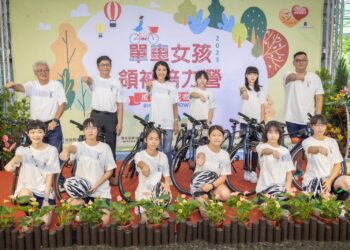單車女孩領袖培力營成果發表　許淑華為女孩加油打氣