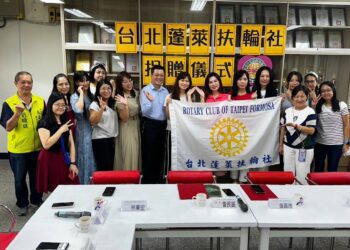 國際扶輪3482區台北蓬萊扶輪社　攜手扶弱認護興南國小