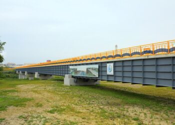 朴子溪渡槽改建完工　嘉南農田水利工程再升級