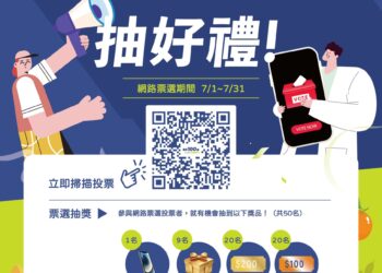 雲林縣百大美食人氣票選開跑　參與投票可抽iPhone