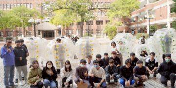 大葉大學泡泡足球賽 期盼學生在遊戲學管理、練合作