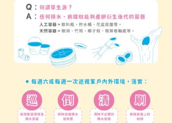 臺東縣出現首例本土登革熱 縣府籲民眾配合清潔環境護家園