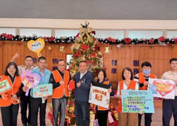 台電彰化區處歲末送愛　用愛傳遞溫暖為社會注入暖流