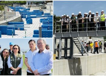 力挺國際水上運動設施 陳金德視察安農溪激流標桿場地 預定4/30啟用