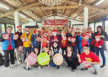 理想大地與雅理文化藝術基金會攜手東華大學 共同打造溫暖聖誕體驗