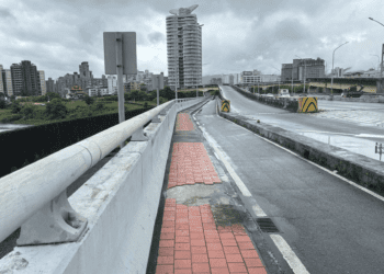 新北市中和秀朗大橋人行道品質提升計畫啟動 注意夜間交通調整