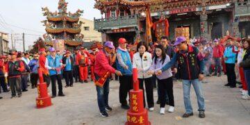 雲林五股開臺尊王過爐大典登場　百年香路傳承庄頭情誼