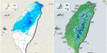 影音/1227冷氣團減弱東北風偏強 多處地區仍涼有短暫雨