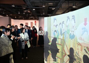 穿越古今互動體驗 「那些她們，都是我們」蘭博x故宮特展