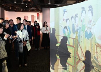 穿越古今互動體驗　「那些她們，都是我們」蘭博x故宮特展