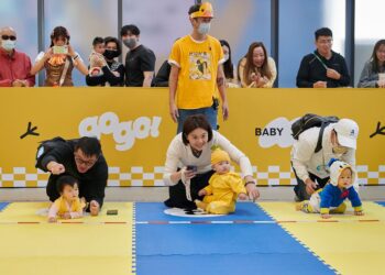 高雄燈會2024冬日遊樂園開幕　超萌小鴨寶寶湧入海景VIP席位喜迎黃色小鴨