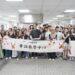 大葉舉辦「黑糖麻糬製作體驗活動」 帶領國外學生親手製作麻糬點心