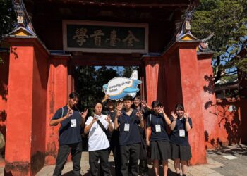 台南一中SDGs研討會國際師生走讀台南古都　以文化交流深化世界友誼