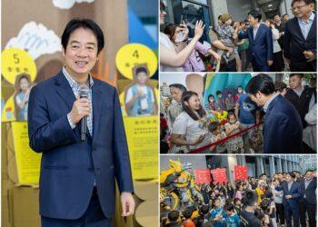 參加「包圍縣府，孩子作主」活動　賴清德：將屏東打造為臺灣兒童首都