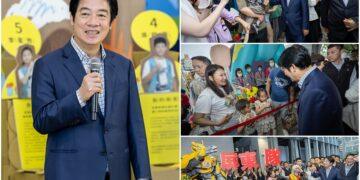 參加「包圍縣府，孩子作主」活動　賴清德：將屏東打造為臺灣兒童首都