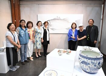 「夫藏妻畫」劉峯松‧翁金珠聯展 200件作品譜寫生活與藝術的深情對話