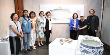 「夫藏妻畫」劉峯松‧翁金珠聯展 200件作品譜寫生活與藝術的深情對話