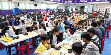 嘉義市長盃圍棋賽登場 600棋手同場較勁展棋藝