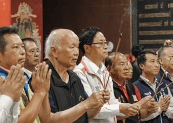 張善政參與義民廟235周年繞境 呼應客家文化愛家護國