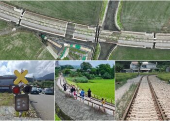 水泥鐵道遺跡活化啟用　冬山再添觀光新賣點