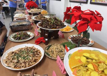影音/二林新住民中秋餐敘聯誼 家鄉美食大不同
