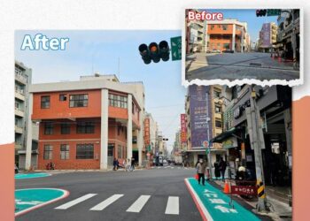 舊城創新生　嘉義市中正路商圈升級人行道