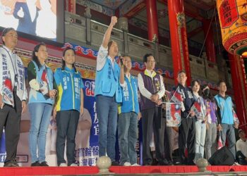 韓國瑜首到彰化為楊曜聰站台　呼籲民眾立委換人 爭取實現捷運進彰化