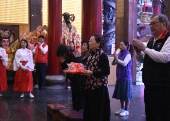 港天宮天上聖母建廟安座42週年 徐榛蔚率縣府團隊祈願花蓮安康無災