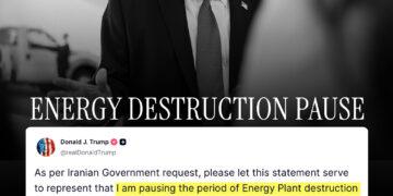 「炸彈下的對話」:美以聯軍重創伊朗設施 川普點名盟友「為油自戰」