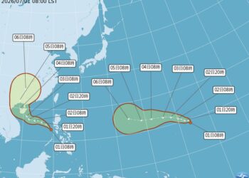 影音/0701太平洋2個熱帶性低氣壓 都有變成颱風趨勢