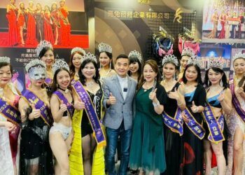 世界年度夫人台北國際美容展走秀　讚美喝采聲連連