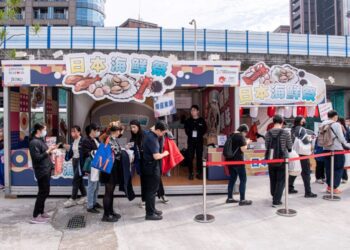 日本東北遊樂日舉辦海鮮祭活動　推廣新鮮干貝等水產品