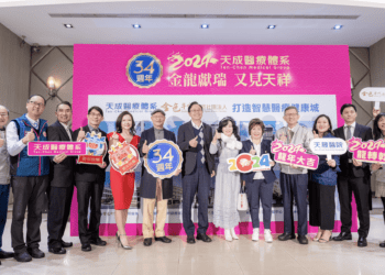 張善政現身天成醫療旺年會 讚譽合作助市民健康