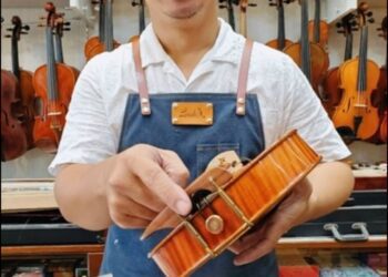 漾新聞|高雄「提琴醫生」巧思大提琴甜甜圈奪國際發明大獎