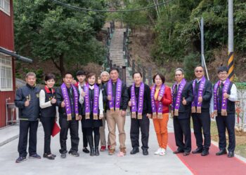 清微山-玉清聖殿完成奠基大典準備動工興建　料將為苗栗通霄烏眉里帶來可觀人氣