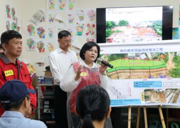 地質影響邊坡滑動　雲林現勘崩塌地工程將爭取加固經費