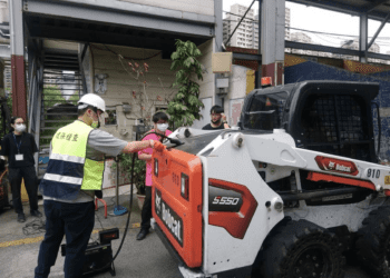 空氣污染零容忍 新北施工機具金銀標章保護城市呼吸