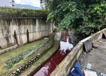 水溝現紅色廢水！新北公司涉排放遭罰款 最高600萬元