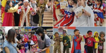 萬聖節踩街嘉年華 五結大小朋友造型走秀展創意