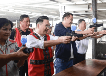 打獵精神傳承至都會 桃園市原民盃漆彈賽開幕 蘇俊賓：發揚原住民族精神