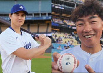 影/《MLB》郭泓志受邀返道奇主場開球 大谷同場加映本季第22轟！