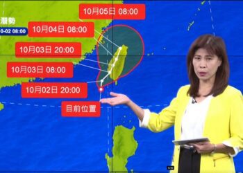 影音∕山陀兒龜速觸陸　風雨正在影響中