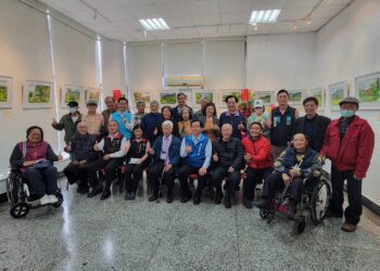 「藝彩繽紛畫故鄉」 書畫家林國堂畫盡花蓮好山好水