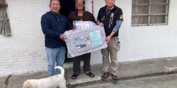 寒冬送暖不缺席 雲林文化古蹟人文發展協會親送棉被關懷邊緣戶