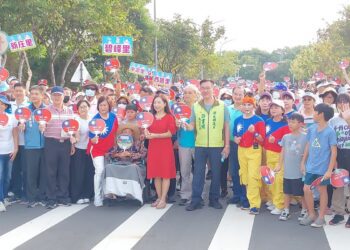 影音/歡慶雙十國慶 田中鎮舉辦露營夜宿及健行活動吸引千人參與