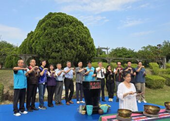 「滴水之恩．洄瀾有愛」愛心市集熱情登場 自來水園區掌聲響起