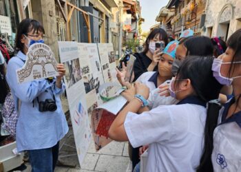 承辦「文化底蘊的在地創生與傳播」USR計畫　南臺科大帶小學生認識老街
